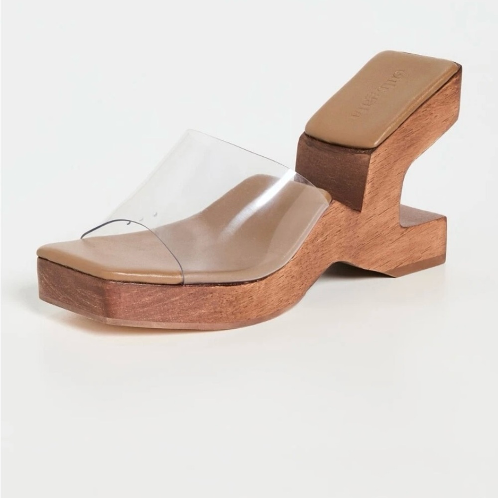CULT GAIA | ADERYN SANDAL - SELLA WOOD STAIN | SIZE 39 | NEW